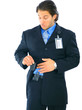 Checking On Electronic Pager