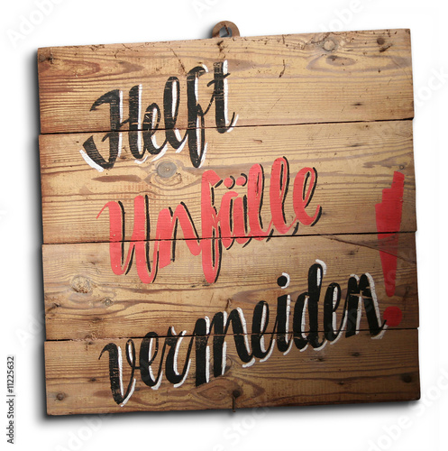 Foto: Helft Unfälle vermeiden! Helft Unfälle vermeiden!
