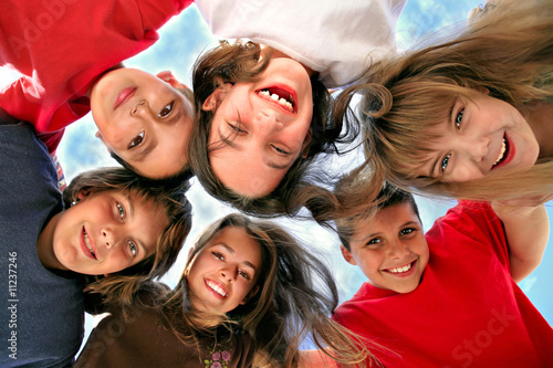 Foto: Happy Young Children Having Fun Happy Young Children Having Fun