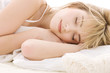 Image : sleeping girl