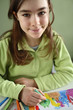 Girl drawing