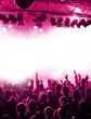 Pink Party mit Copy Space