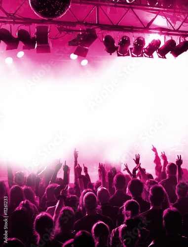 Photo: Pink Party mit Copy Space Pink Party mit Copy Space