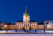 Schloß in der Blauen Stunde.