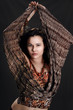 Gorgeous fashion model