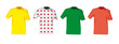 Les maillots du Tour de France