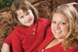 Young Mother and Daughter