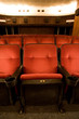 red chairs in the cinema red chairs in the cinema