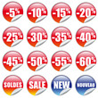 pastilles soldes rouge pastilles soldes rouge