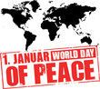 january 1 - world day of peace - in german language