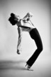 Photo: black and white dancer black and white dancer