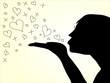 Blowing Love Hearts