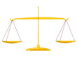 vector cartoon scales of justice
