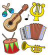 Music instruments collection 1