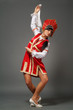 woman in a kokoshnik