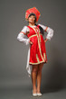 woman in a kokoshnik