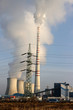 Coal power plant polluting the planet
