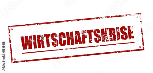 Illustration: wirtschaftskrise wirtschaftskrise