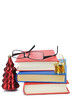 three thick book