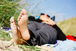 Foto: sandige Füsse sandige Füsse