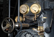 Old steam engine detail Old steam engine detail