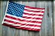 Old Glory on a Fence