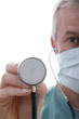 Male Surgeon close-up Male Surgeon close-up