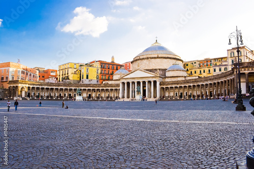 Photo: Piazza Plebiscito in Naples Piazza Plebiscito in Naples