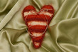 Knitted heart