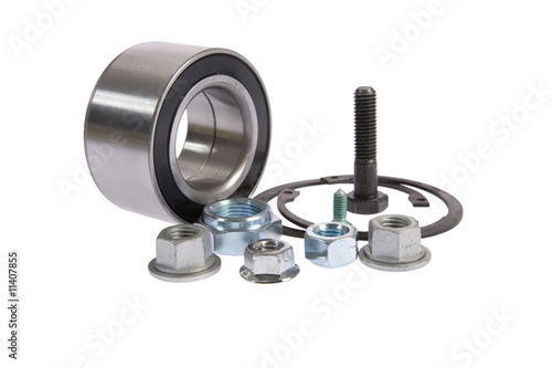 Photo: bearing isolated on white bearing isolated on white