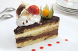 Chocolate layer cake Chocolate layer cake