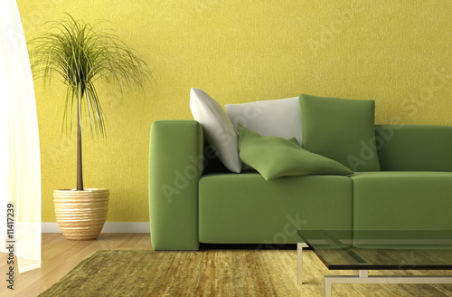 living room detail