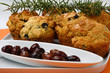 Muffin with olive Muffin with olive