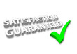 "Satisfaction Guaranteed" with Tick
