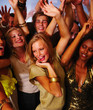 Young teenagers dancing at nightclub Young teenagers dancing at nightclub