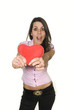 Photo: girl with heart girl with heart