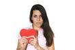 Photo: girl with heart girl with heart