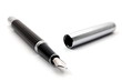 fountain pen isolated on white background fountain pen isolated on white background