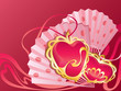 Love ruby hearts