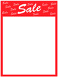 "Sale Poster" - Insert your text in white space