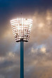 Light Pylon at a Sport Stadium at Sunset Light Pylon at a Sport Stadium at Sunset