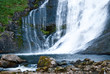 Huldefossen Wasserfall (Norwegen) Huldefossen Wasserfall (Norwegen)