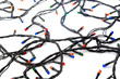 Electric garland colored lamps