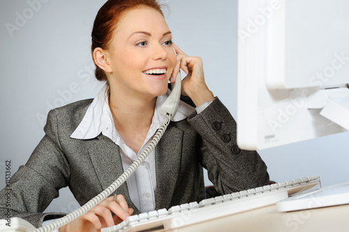 Photo: Beautiful businesswoman Beautiful businesswoman