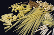 Verschiedene Pasta