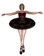 Ballerina in a Red Tutu - 1 Ballerina in a Red Tutu - 1