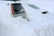 Photo: Cars buried in snow Cars buried in snow