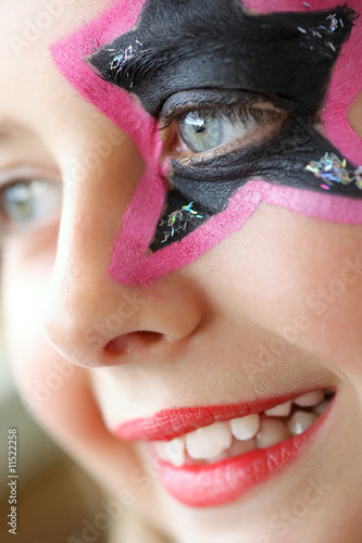 Foto: Regard jeune fille maquillée Regard jeune fille maquillée