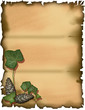 Brown ivy and pino parchment