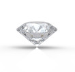 Diamond with reflection